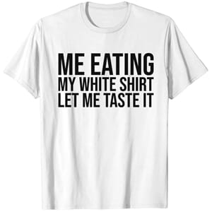T-shirt Hvit